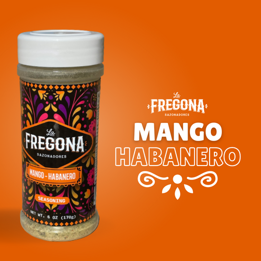 6 oz Sazonador Mango Habanero |  Pa' todo un poco de La Fregona™
